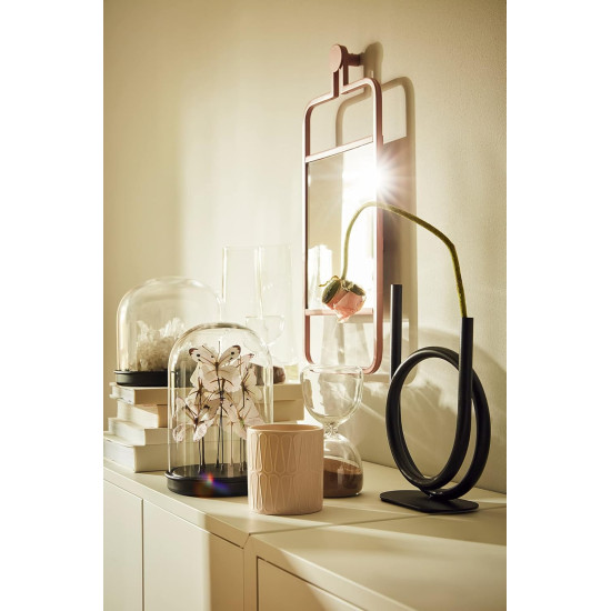 Novelika Decorative Hourglass, 15 cm, Clear Glass with Sand Timer set of 1